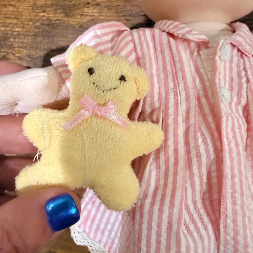 Baby Dumplin Russ 1995 Cloth Doll Baby Blessings With Original Tags Vintage